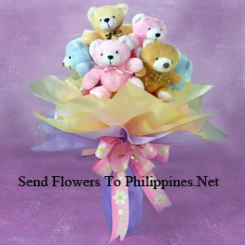 A Beautiful Teddy Bear Bouquet