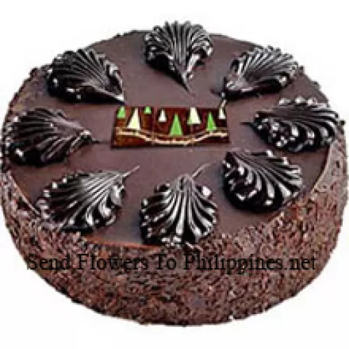 1/2 Kg (1.1 Lbs) Dark Chocolate Cake (Please note that cake delivery is only available for Metro Manila Region. Any cake delivery orders outside Metro Manila will be substituted with Chocolate Brownie Cake without cream or the recipient shall be offered a Red Ribbon Voucher enough to buy the same cake)