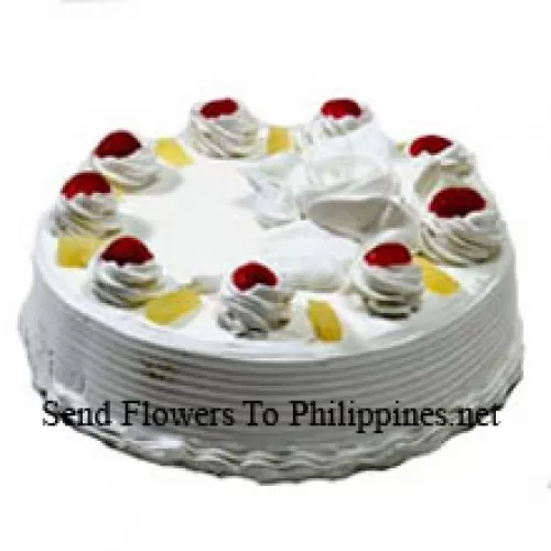 1 Kg (2.2 Lbs) Cream Cake (Please note that cake delivery is only available for Metro Manila Region. Any cake delivery orders outside Metro Manila will be substituted with Chocolate Brownie Cake without cream or the recipient shall be offered a Red Ribbon Voucher enough to buy the same cake)