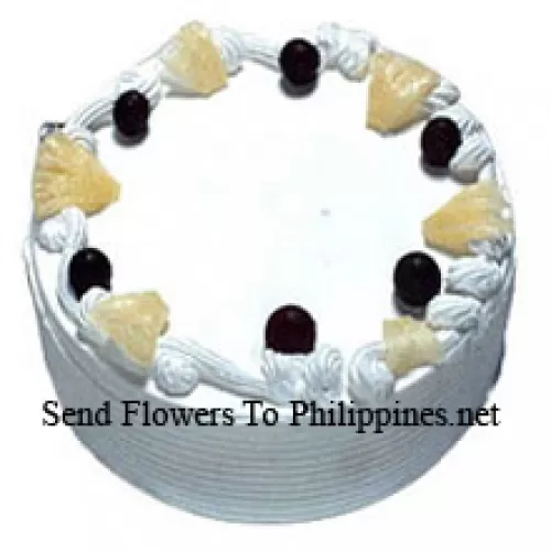 1 Kg (2.2 Lbs) Pineapple Cake (Please note that cake delivery is only available for Metro Manila Region. Any cake delivery orders outside Metro Manila will be substituted with Chocolate Brownie Cake without cream or the recipient shall be offered a Red Ribbon Voucher enough to buy the same cake)